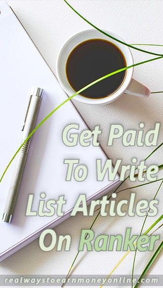 Ranker Review – Get Paid To Write List Articles